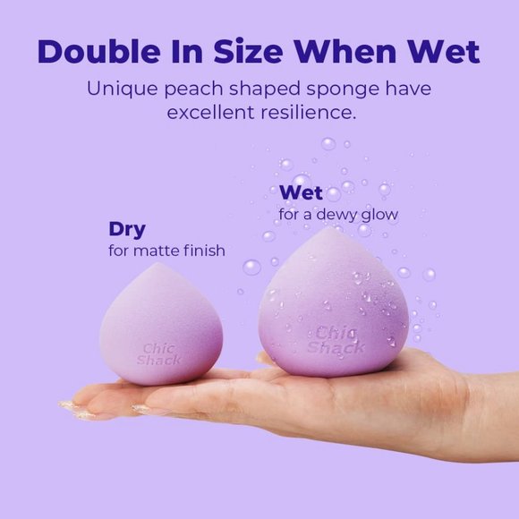 Crystal Aurora Everyday Face Powder Concealers Blush Eyeshadow Makeup Brush Set - Picture 7 of 8